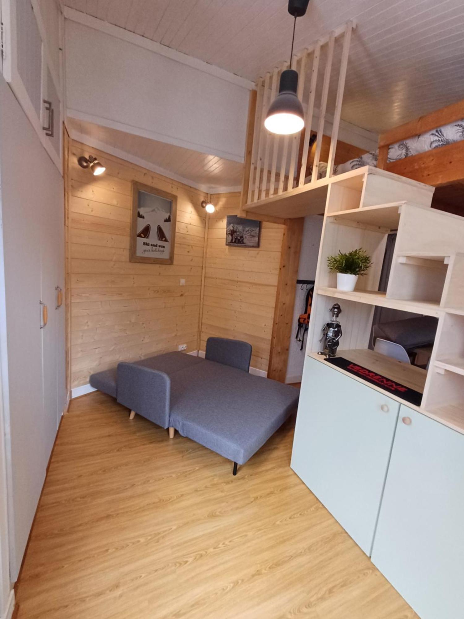 Tres Beau Studio Au Centre De Tignes Val Claret Exteriör bild