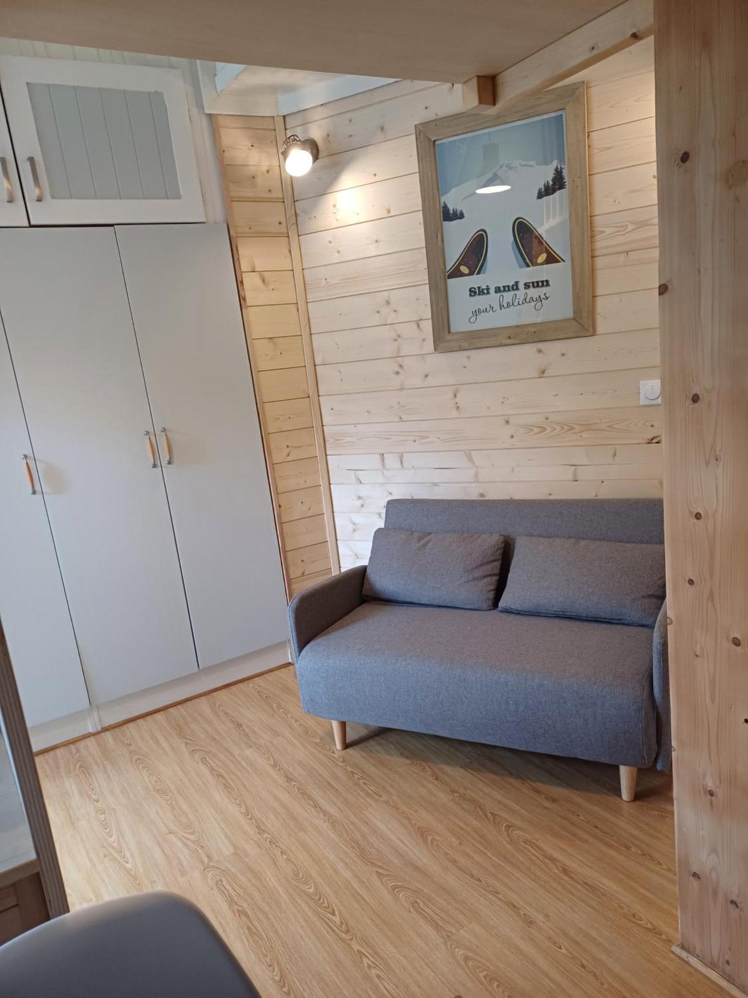 Tres Beau Studio Au Centre De Tignes Val Claret Exteriör bild